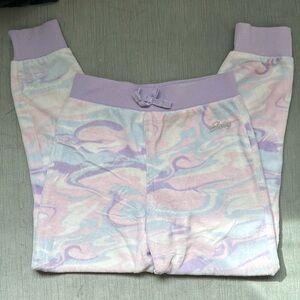 Juicy Couture Kids Velour Jogger Pants